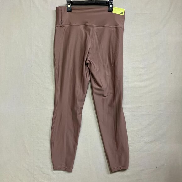 All In Motion Women's Large Light Brown Everyday Soft High-Rise Ribbed Leggings - Picture 10 of 15